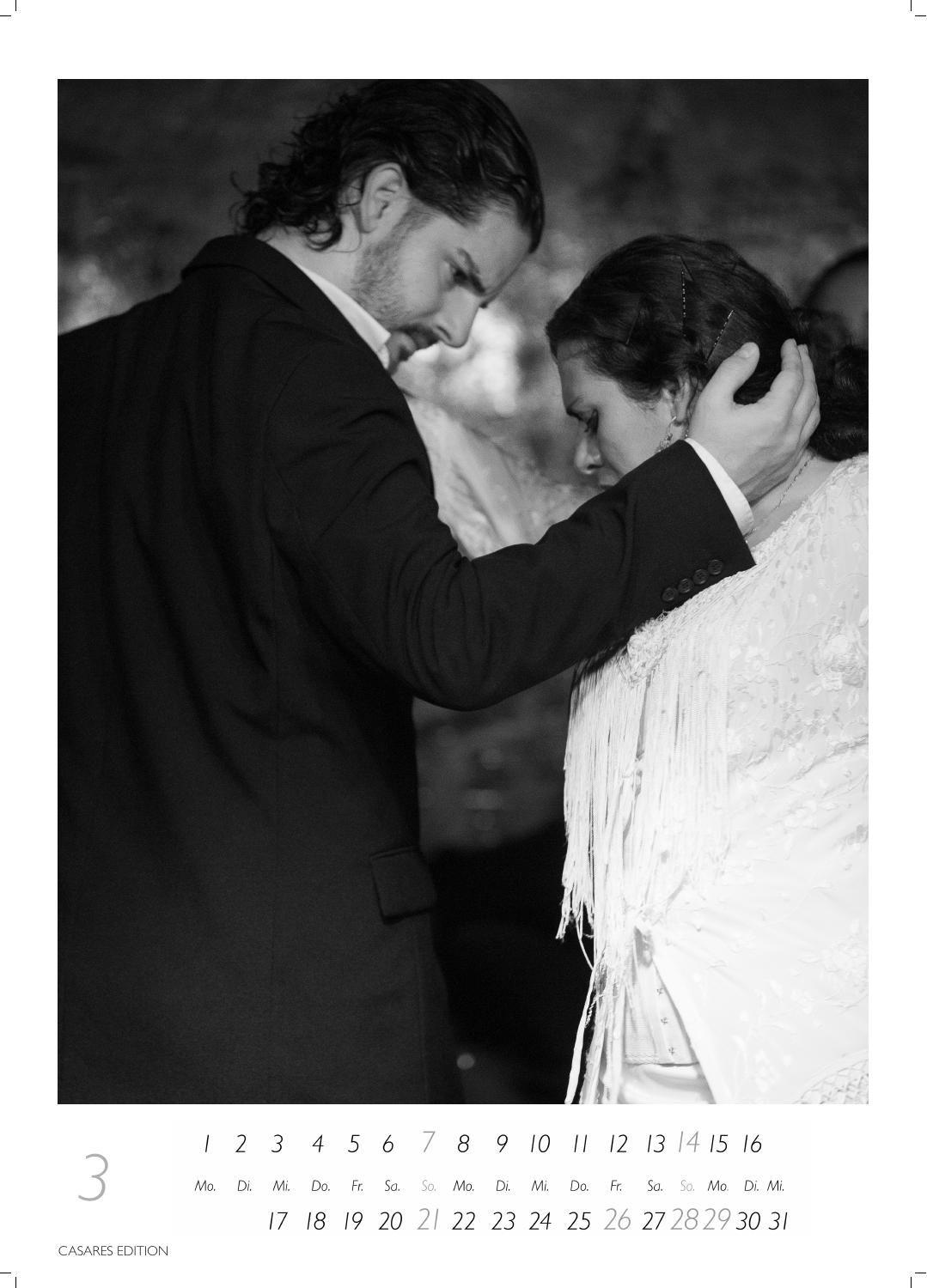 Beispielinhalt (Bild) Flamenco schwarz-weiss Kalender 2027 - Wandkalender | Fotokalender | Tanzkalender| Spanien 42x59cm - . mit eindrucksvollen Flamenco-Fotos, Tanz & Musik - Für Fans spanischer Kultur & Andalusien.
