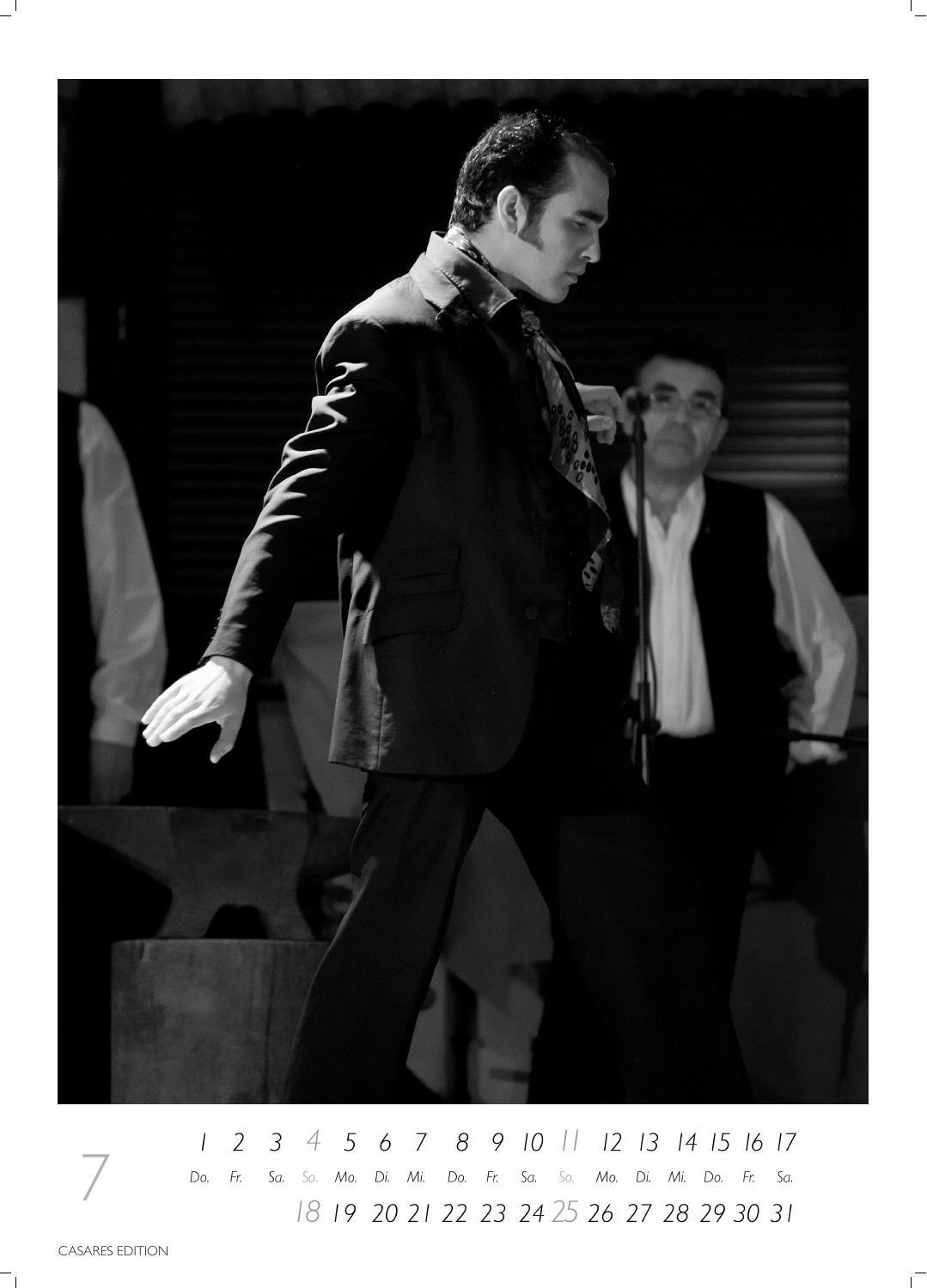 Beispielinhalt (Bild) Flamenco schwarz-weiss Kalender 2027 - Wandkalender | Fotokalender | Tanzkalender| Spanien 42x59cm - . mit eindrucksvollen Flamenco-Fotos, Tanz & Musik - Für Fans spanischer Kultur & Andalusien.
