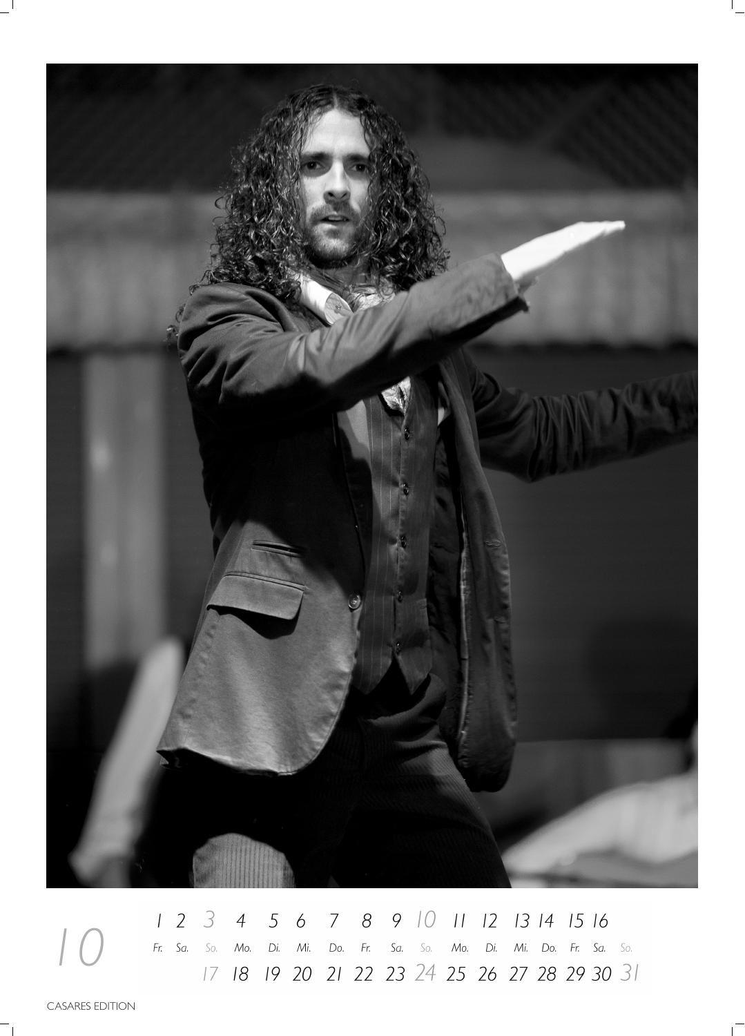 Beispielinhalt (Bild) Flamenco schwarz-weiss Kalender 2027 - Wandkalender | Fotokalender | Tanzkalender| Spanien 42x59cm - . mit eindrucksvollen Flamenco-Fotos, Tanz & Musik - Für Fans spanischer Kultur & Andalusien.