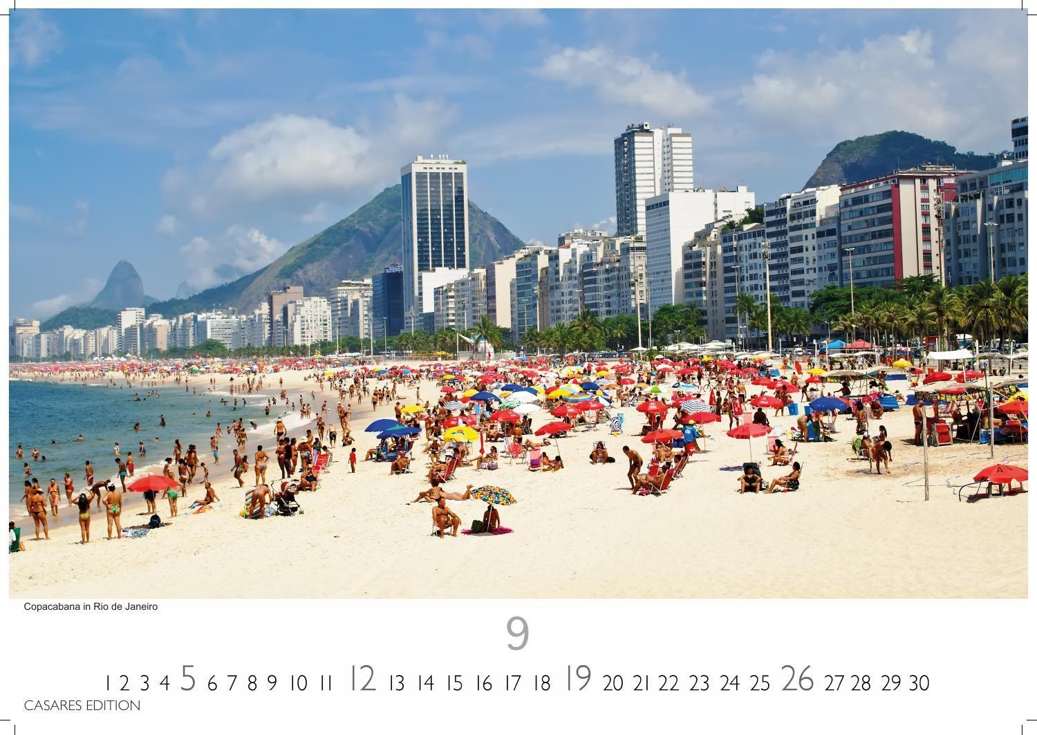 Beispielinhalt (Bild) Brasilien Kalender 2027 - Wandkalender | Fotokalender Südamerika 24x35cm - Bildkalender mit beeindruckenden Fotos von Regenwald, Küste & Metropolen für Fernweh & Fans