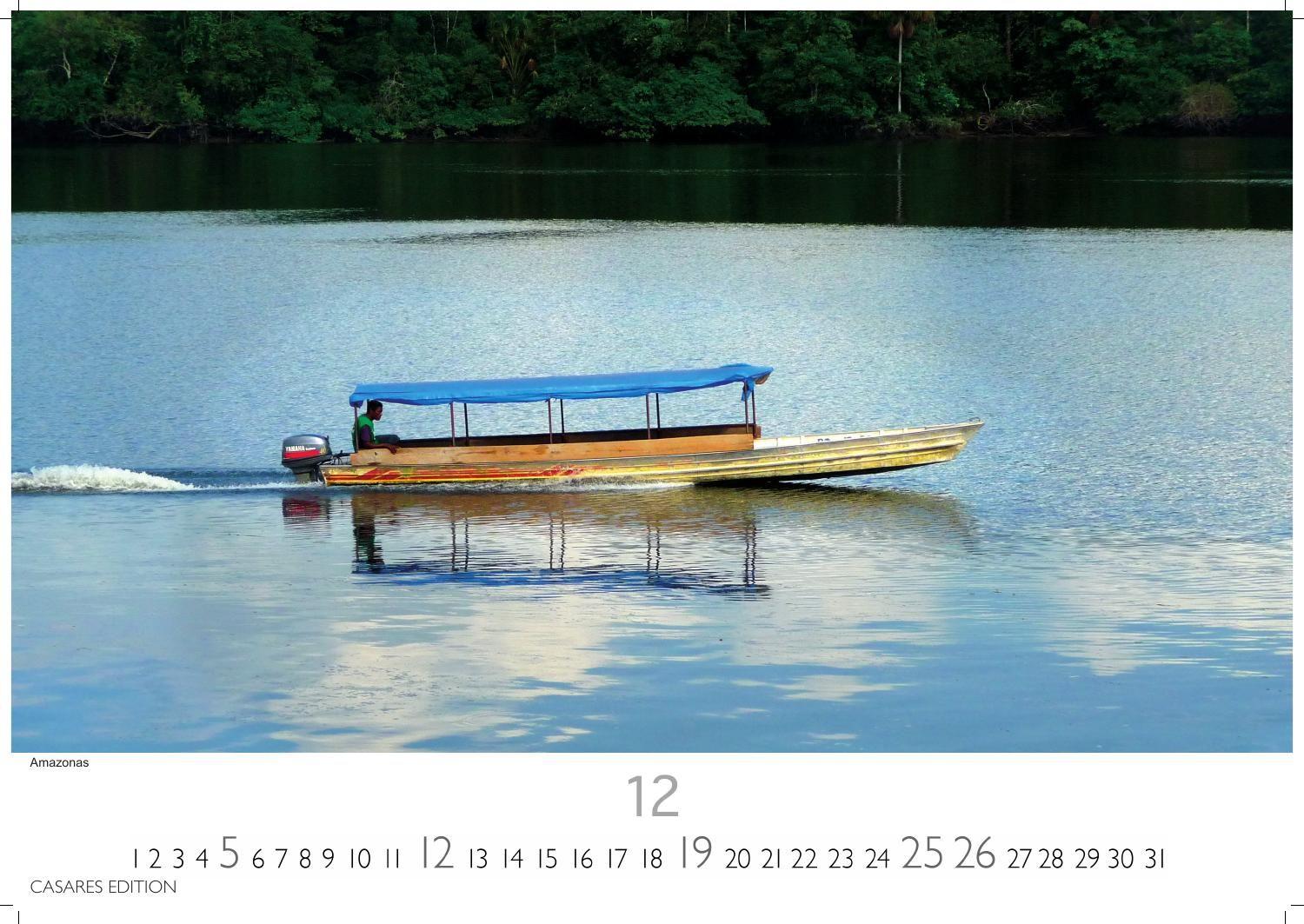 Beispielinhalt (Bild) Brasilien Kalender 2027 - Wandkalender | Fotokalender Südamerika 24x35cm - Bildkalender mit beeindruckenden Fotos von Regenwald, Küste & Metropolen für Fernweh & Fans