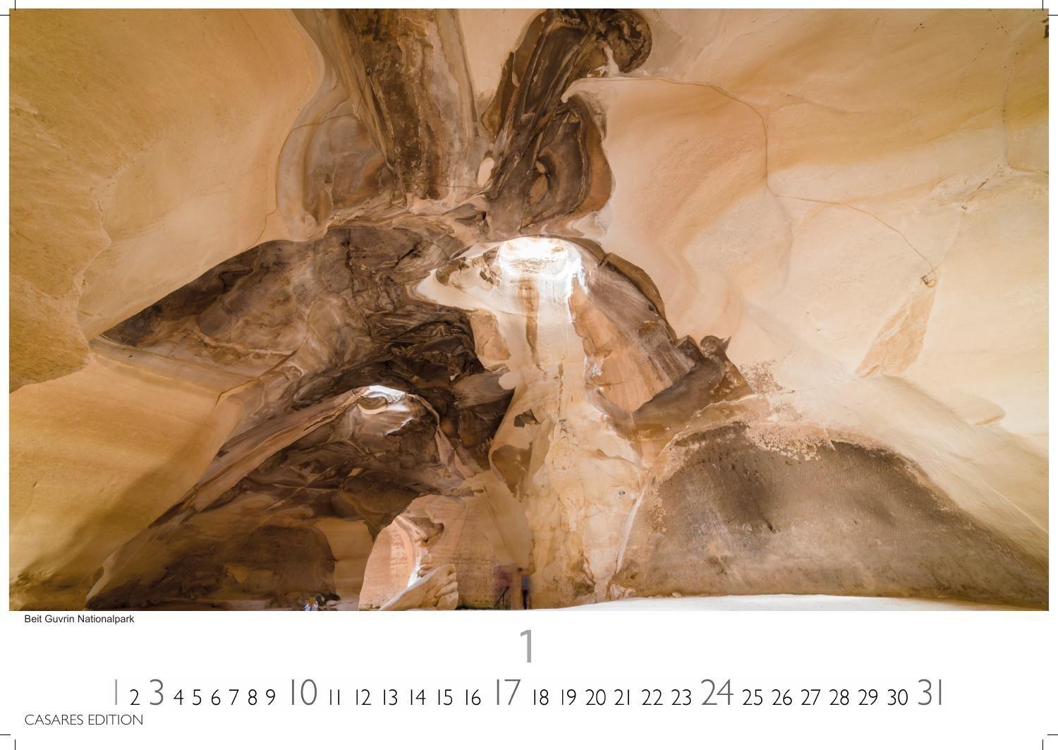 Beispielinhalt (Bild) Israel Kalender 2027 - Wandkalender | Fotokalender Orient 35x50cm - 12 Wunderschöne Fotos Monat für Monat dieses faszinierenden Landes