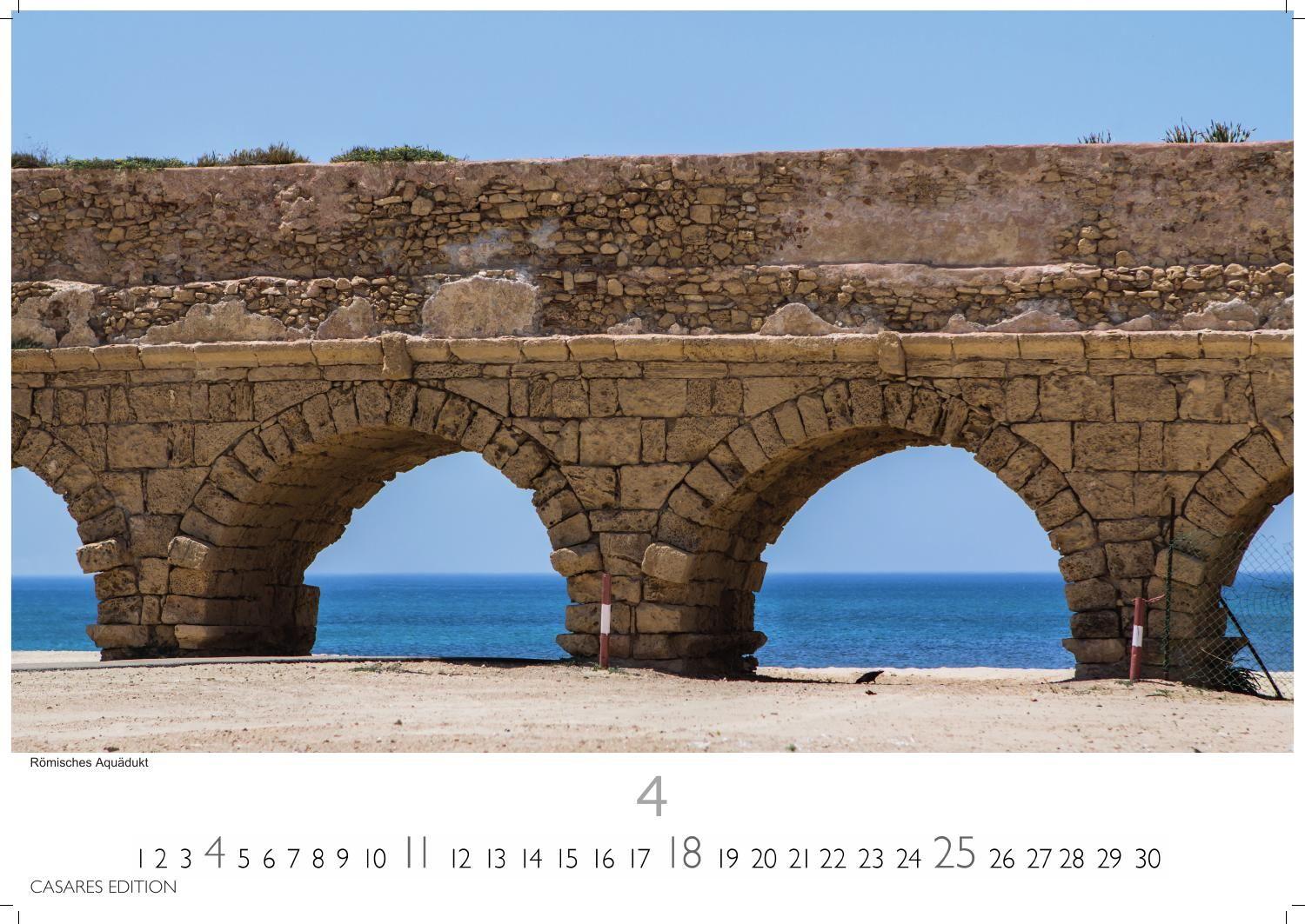 Beispielinhalt (Bild) Israel Kalender 2027 - Wandkalender | Fotokalender Orient 35x50cm - 12 Wunderschöne Fotos Monat für Monat dieses faszinierenden Landes