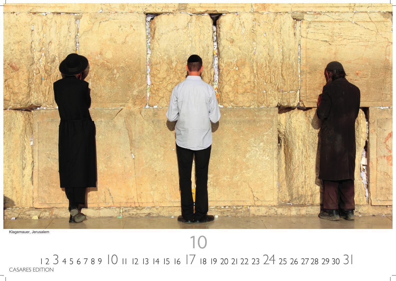 Beispielinhalt (Bild) Israel Kalender 2027 - Wandkalender | Fotokalender Orient 35x50cm - 12 Wunderschöne Fotos Monat für Monat dieses faszinierenden Landes