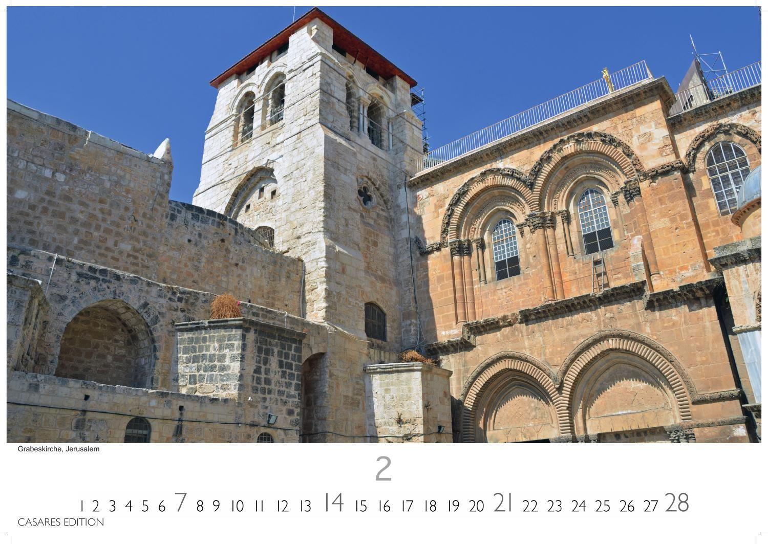 Beispielinhalt (Bild) Israel Kalender 2027 - Wandkalender | Fotokalender Orient 35x50cm - 12 Wunderschöne Fotos Monat für Monat dieses faszinierenden Landes