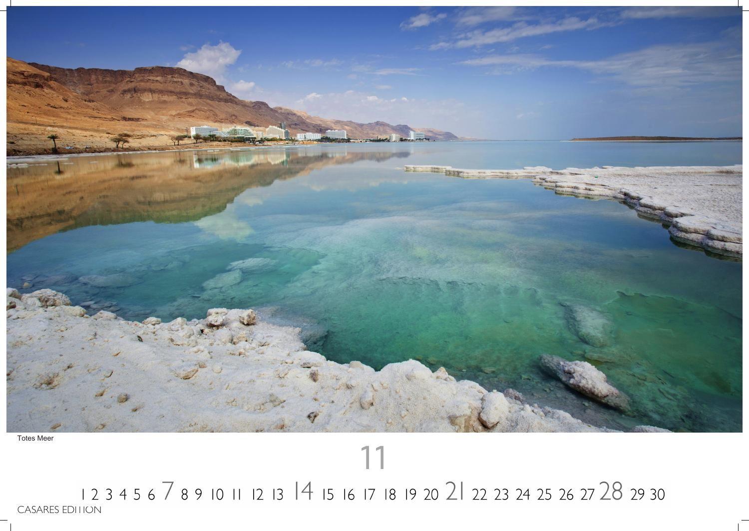 Beispielinhalt (Bild) Israel Kalender 2027 - Wandkalender | Fotokalender Orient 35x50cm - 12 Wunderschöne Fotos Monat für Monat dieses faszinierenden Landes