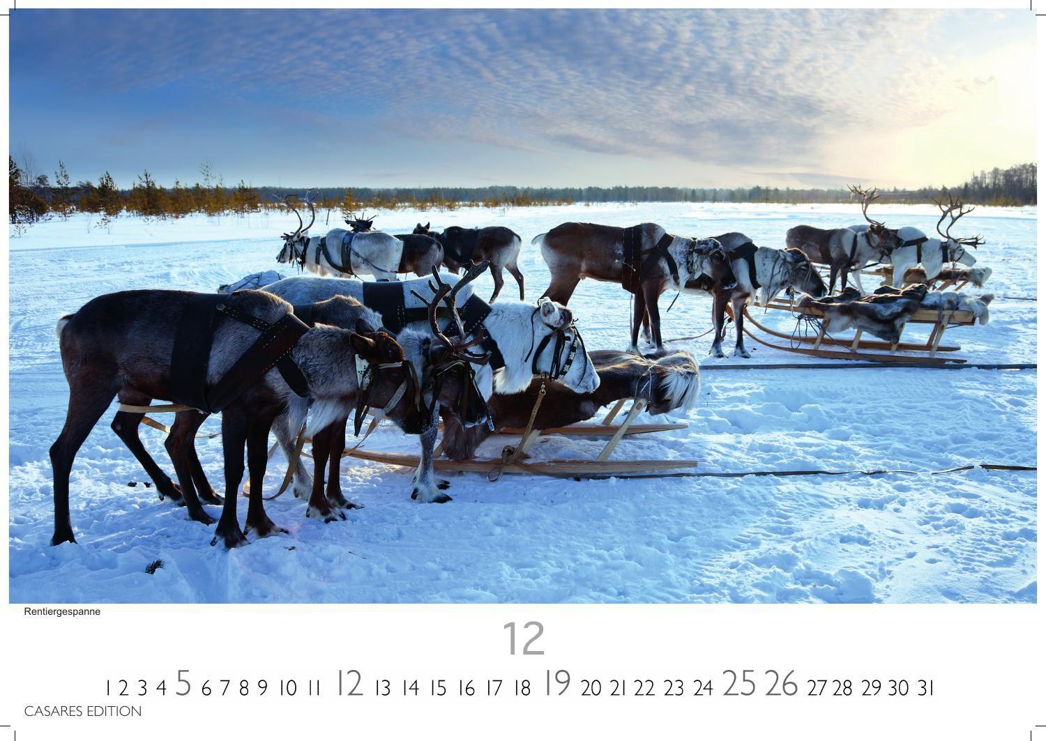 Beispielinhalt (Bild) Finnland Kalender 2027 - Wandkalender | Fotokalender Nordeuropa 35x50cm Grosses Format - mit beeindruckenden Naturaufnahmen aus Finnland