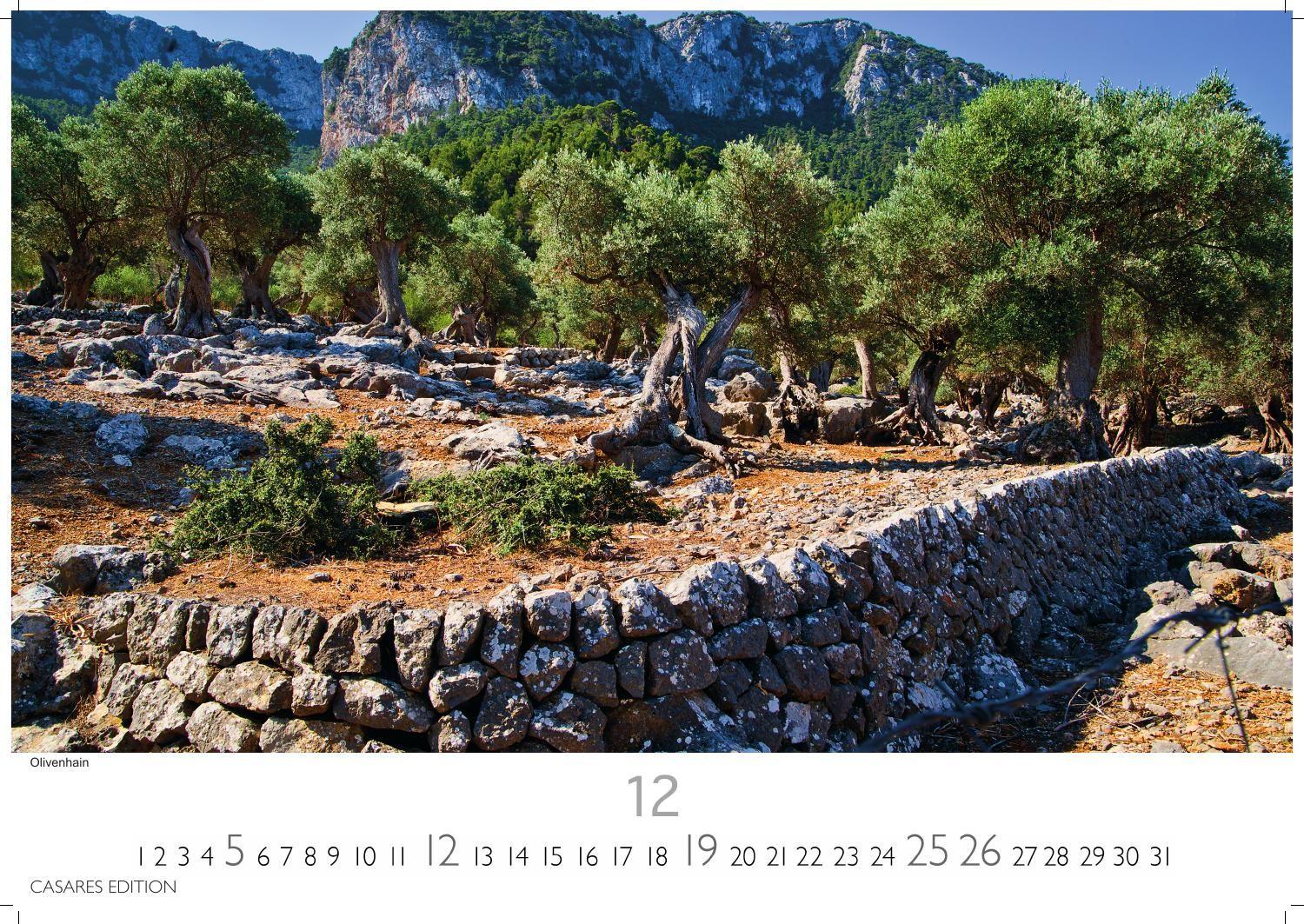 Beispielinhalt (Bild) Spanien Kalender 2027 - Wandkalender | Fotokalender Spanien 35x50 cm- Premium . mit 12 faszinierenden Fotos