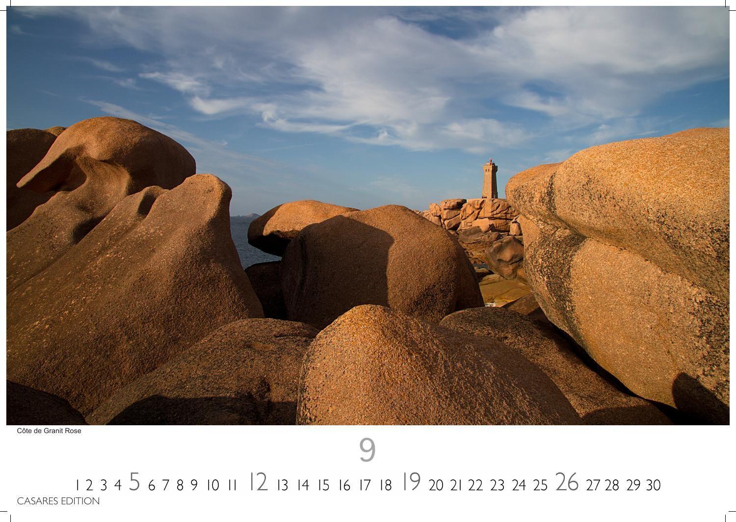 Beispielinhalt (Bild) Bretagne Kalender 2027 - Wandkalender | Fotokalender Frankreich 35x50cm - Hochwertiger . mit atemberaubenden Landschaftsbildern, Natur, Küsten & Kultur - Perfekt für Natur- und Reiseenthusiasten
