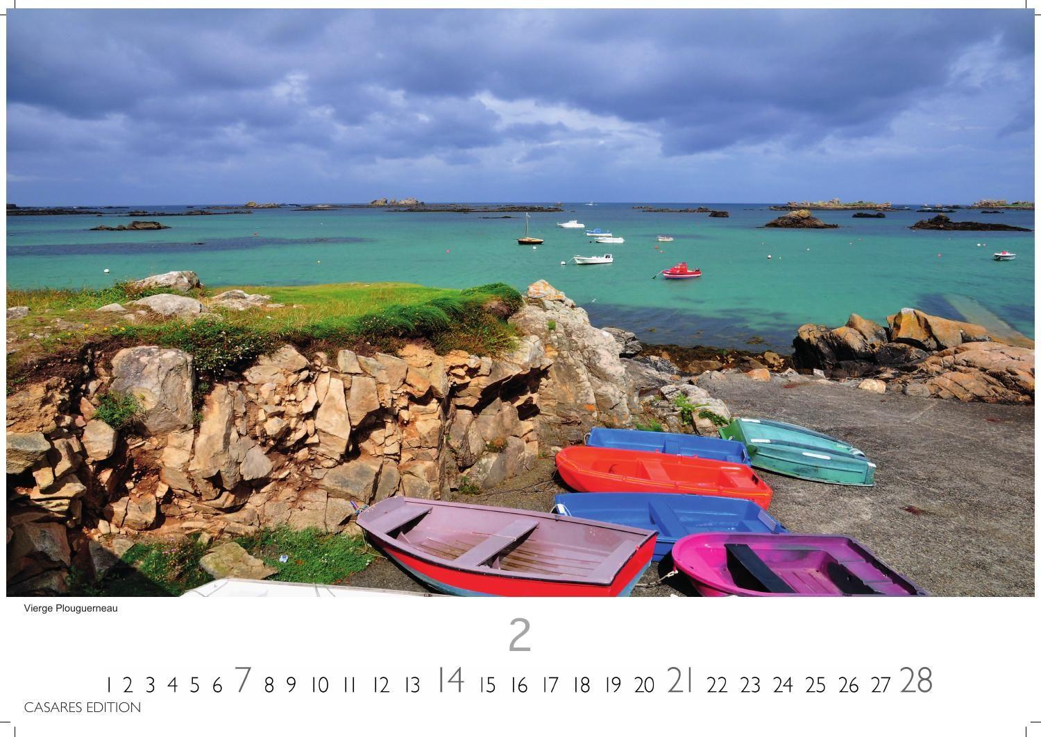 Beispielinhalt (Bild) Bretagne Kalender 2027 - Wandkalender | Fotokalender Frankreich 35x50cm - Hochwertiger . mit atemberaubenden Landschaftsbildern, Natur, Küsten & Kultur - Perfekt für Natur- und Reiseenthusiasten
