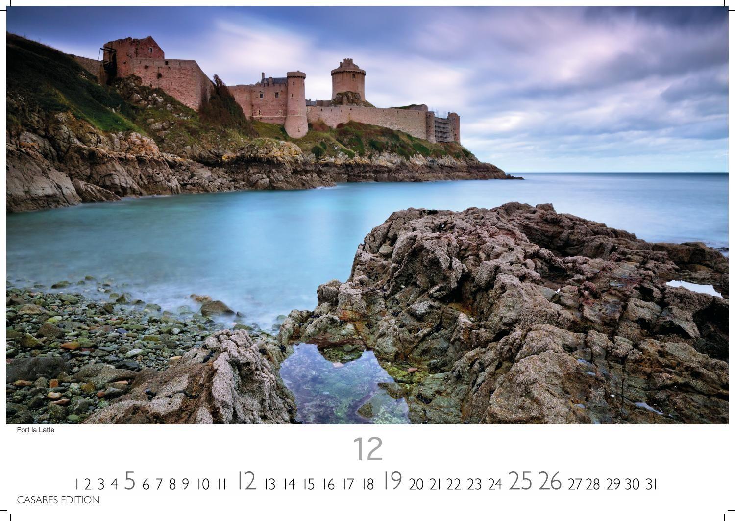 Beispielinhalt (Bild) Bretagne Kalender 2027 - Wandkalender | Fotokalender Frankreich 35x50cm - Hochwertiger . mit atemberaubenden Landschaftsbildern, Natur, Küsten & Kultur - Perfekt für Natur- und Reiseenthusiasten