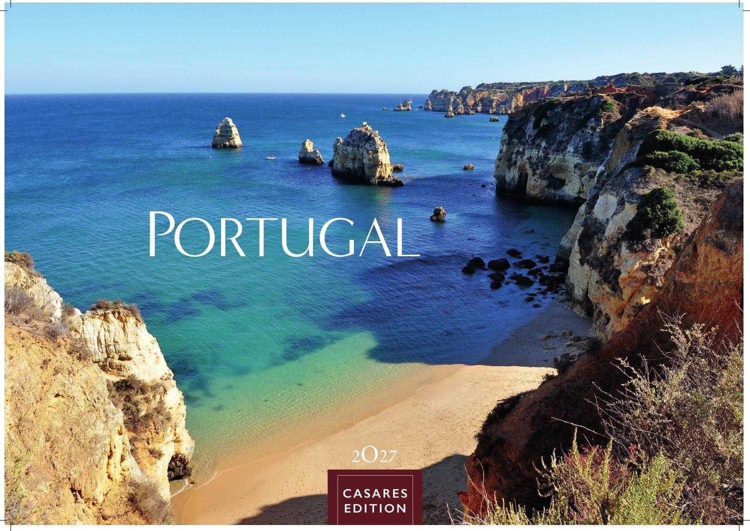Vorderes Coverbild Portugal Kalender 2027 - Wandkalender | Fotokalender Portugal 35x50cm - . mit wunderschönen Portugal-Fotografien, ideal für Fans, Reisende und Portugal-Liebhaber
