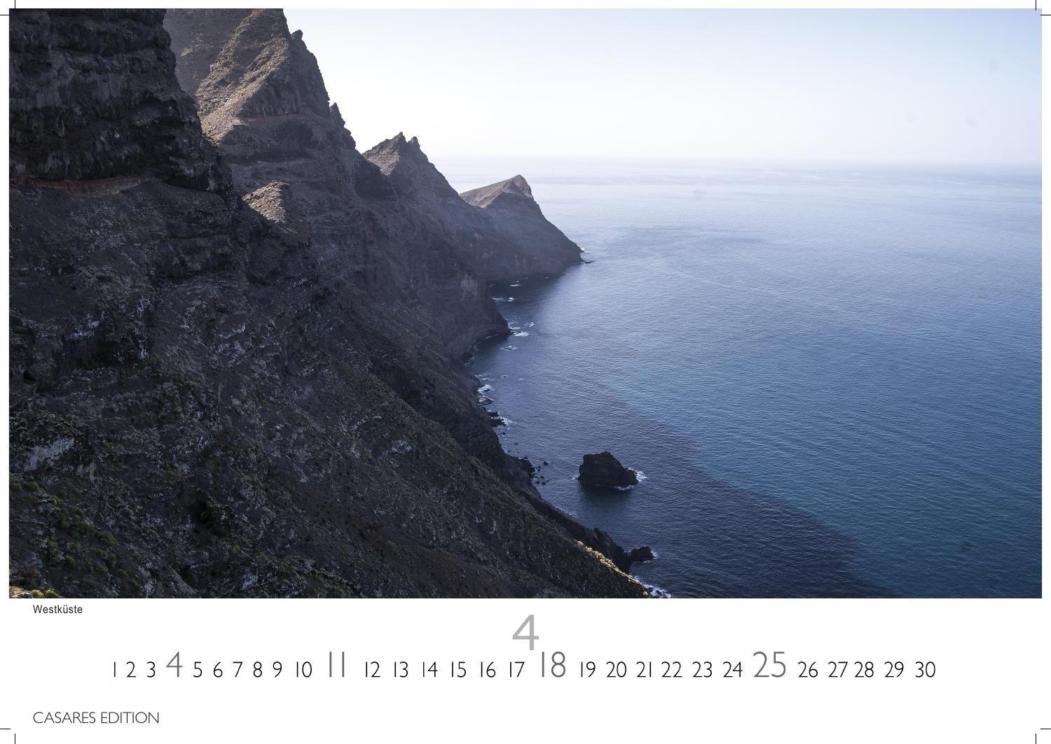Beispielinhalt (Bild) Gran Canaria Kalender 2027 - Wandkalender | Fotokalender Spanien 50x35 cm - Premium . dieser bezaubernden Insel