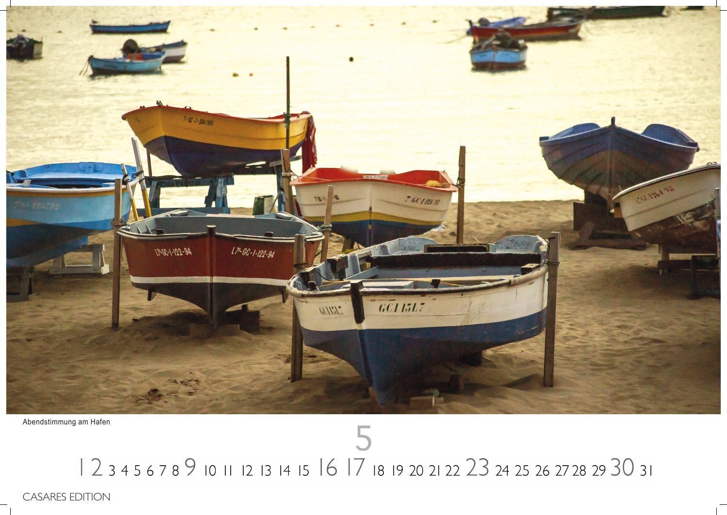 Beispielinhalt (Bild) Gran Canaria Kalender 2027 - Wandkalender | Fotokalender Spanien 50x35 cm - Premium . dieser bezaubernden Insel