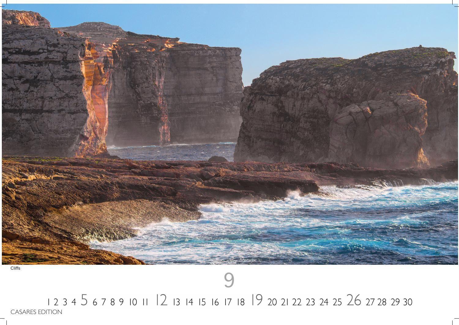 Beispielinhalt (Bild) Malta Kalender 2027 - Wandkalender | Fotokalender Südeuropa 35x50cm - Hochwertiger . mit atemberaubenden Fotos von Malta - ideal für Liebhaber der Insel und Reiseliebhaber.