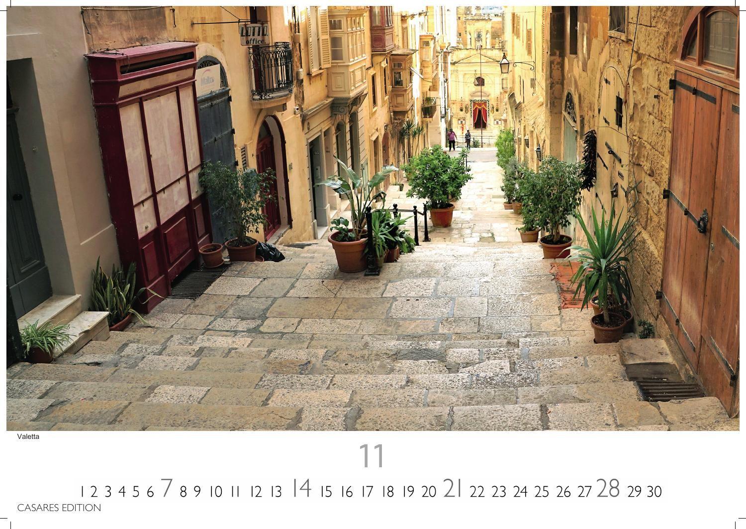 Beispielinhalt (Bild) Malta Kalender 2027 - Wandkalender | Fotokalender Südeuropa 35x50cm - Hochwertiger . mit atemberaubenden Fotos von Malta - ideal für Liebhaber der Insel und Reiseliebhaber.