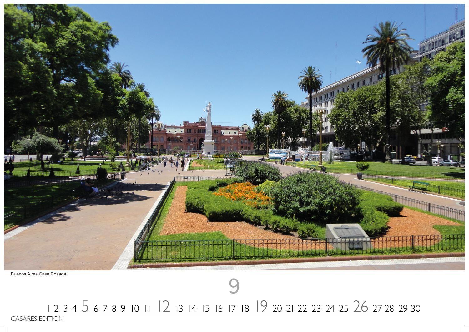 Beispielinhalt (Bild) Argentinien Kalender 2027 - Wandkalender | Fotokalender Südamerika 35x50cm - Faszinierende Landschaften und Städte Südamerikas, perfekt für Fans & Weltenbummler