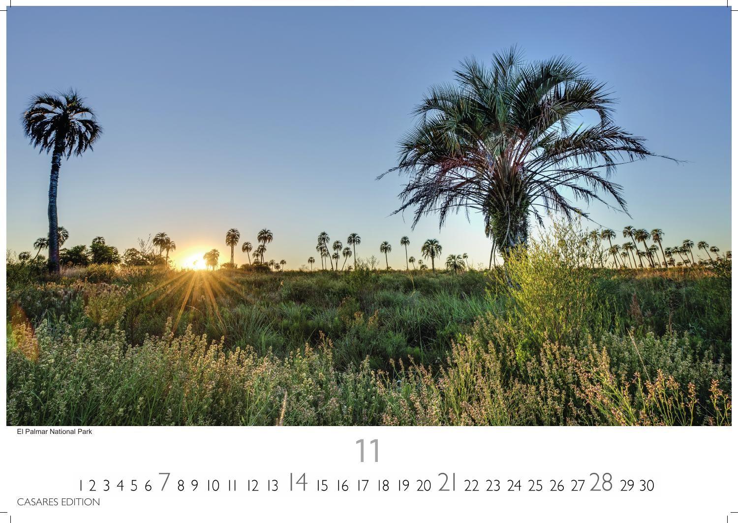 Beispielinhalt (Bild) Argentinien Kalender 2027 - Wandkalender | Fotokalender Südamerika 35x50cm - Faszinierende Landschaften und Städte Südamerikas, perfekt für Fans & Weltenbummler
