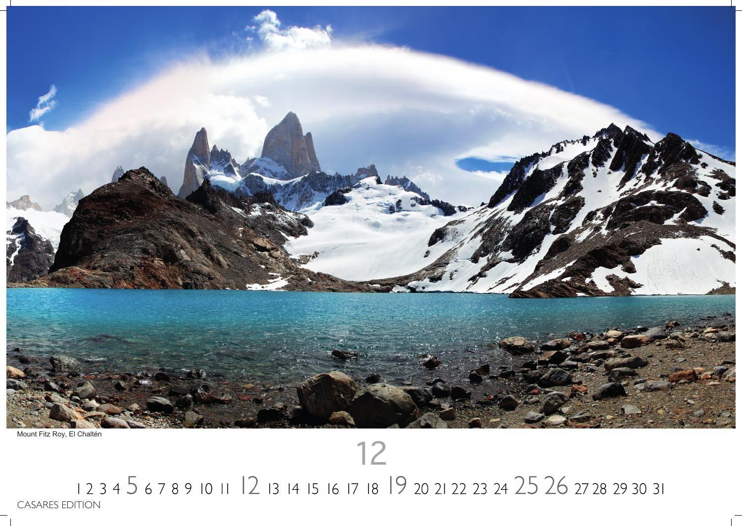 Beispielinhalt (Bild) Argentinien Kalender 2027 - Wandkalender | Fotokalender Südamerika 35x50cm - Faszinierende Landschaften und Städte Südamerikas, perfekt für Fans & Weltenbummler
