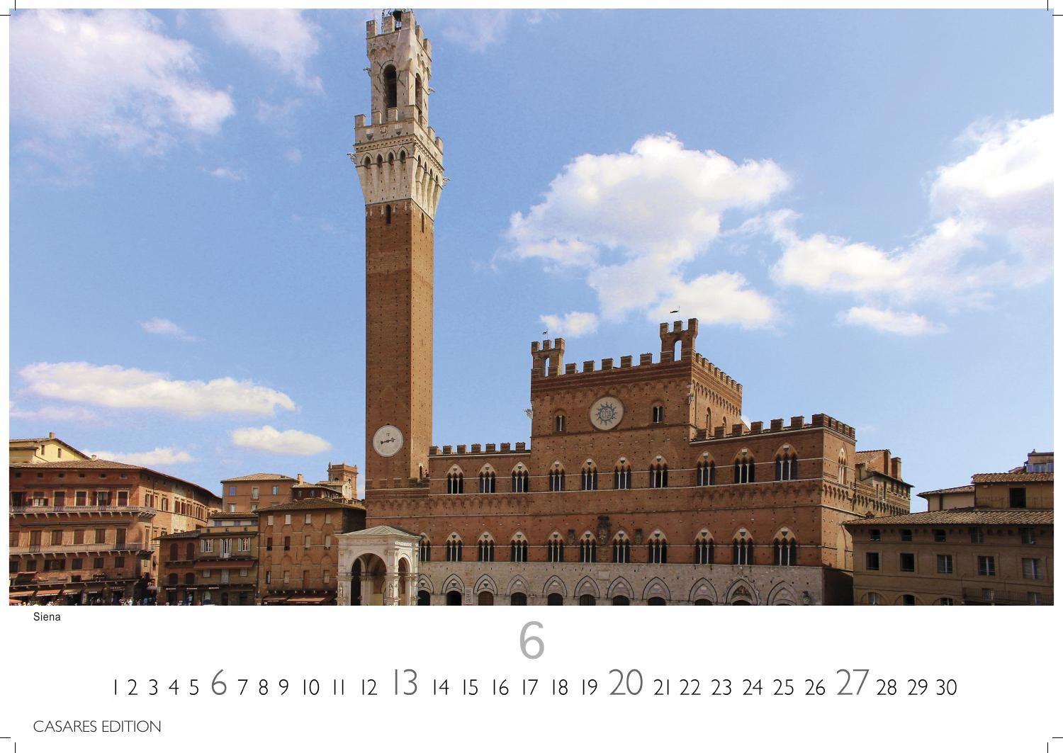 Beispielinhalt (Bild) Toskana Kalender 2027 - Wandkalender | Fotokalender Italien 24x35 cm - mit malerischen Fotos der Toskana- Italien