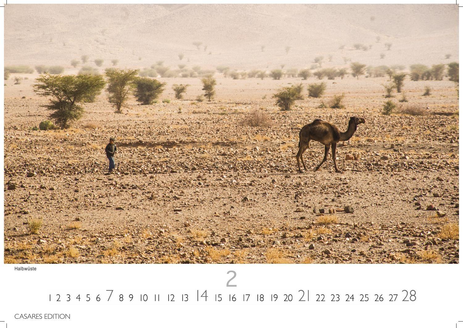 Beispielinhalt (Bild) Marokko Kalender 2027 - Wandkalender | Fotokalender Afrika 24x35 cm - Hochwertiger . für das Jahr 2027 - mit beeindruckenden Bildern aus Marokko.
