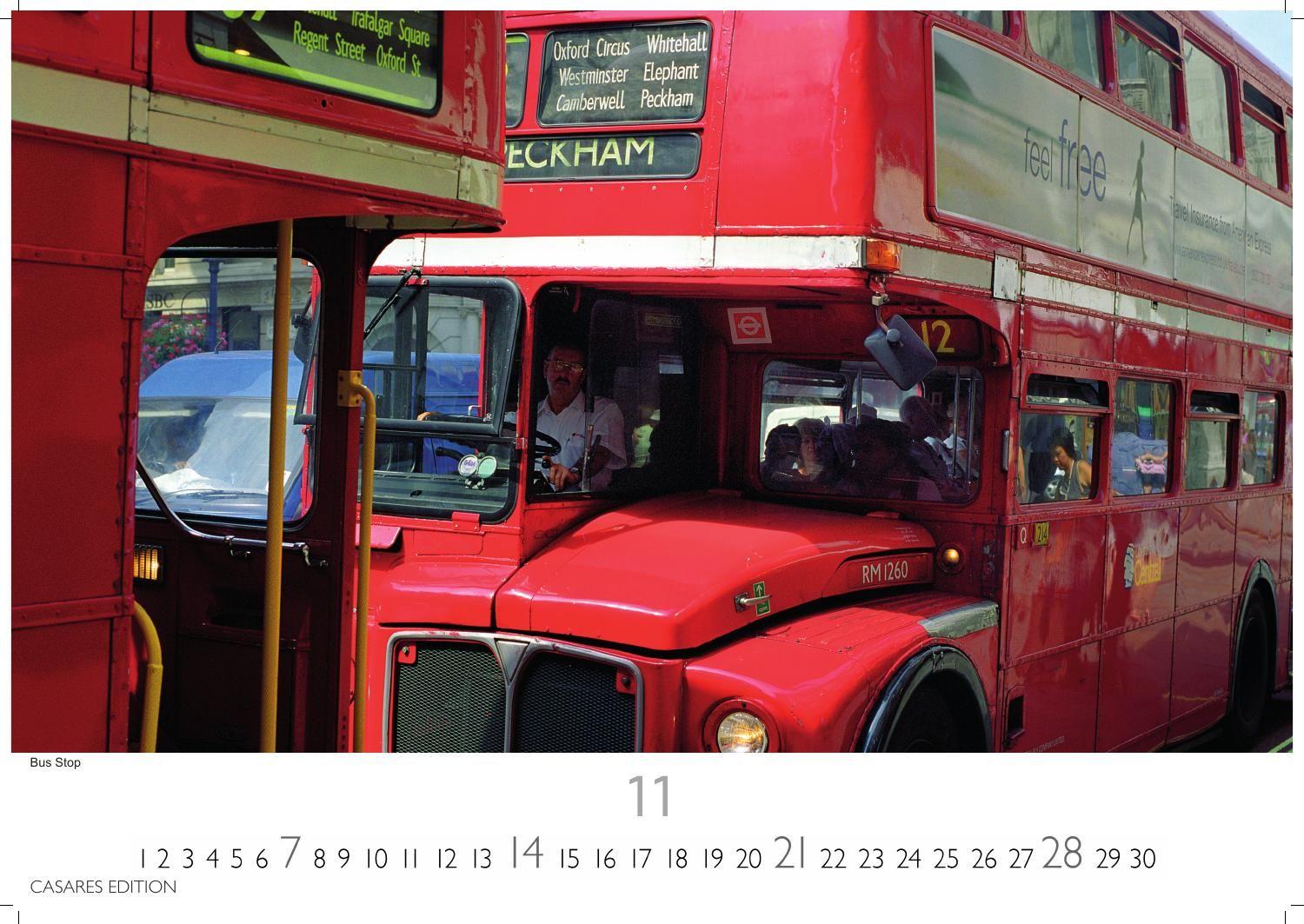 Beispielinhalt (Bild) London Kalender 2027 - Wandkalender | Fotokalender England 35x50cm Grosses Format - Hochwertiger . mit Ansichten von Londons ikonischen Sehenswürdigkeiten