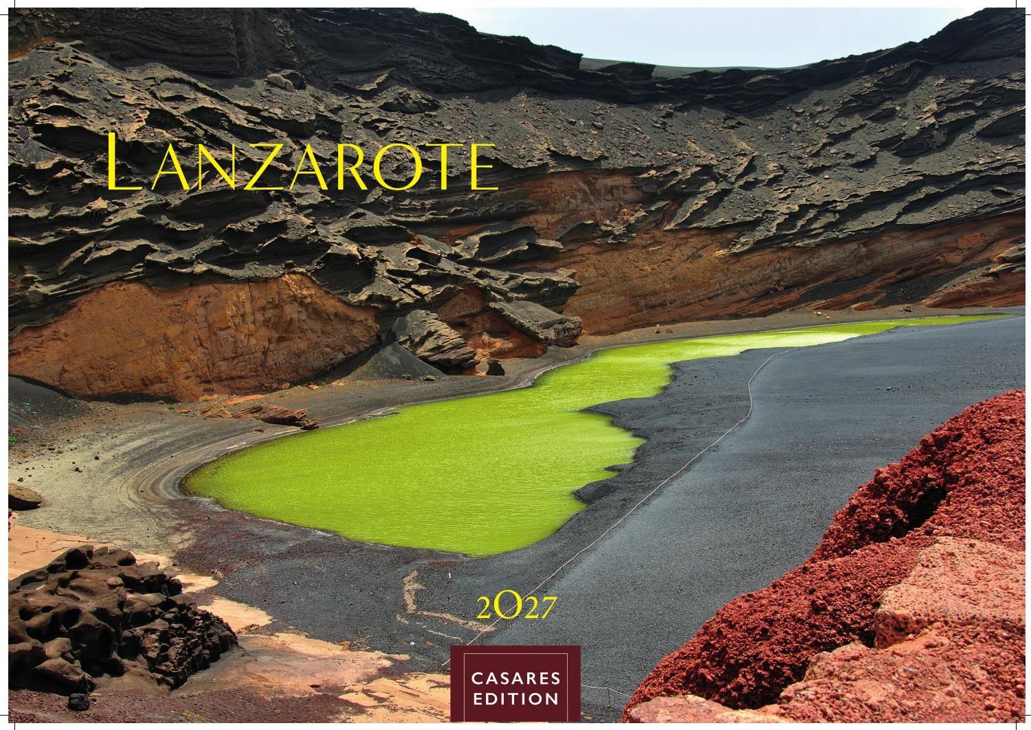 Vorderes Coverbild Lanzarote Kalender 2027 - Wandkalender | Fotokalender Spanien 24x35 cm- - . mit beeindruckenden Bildern von Lanzarote