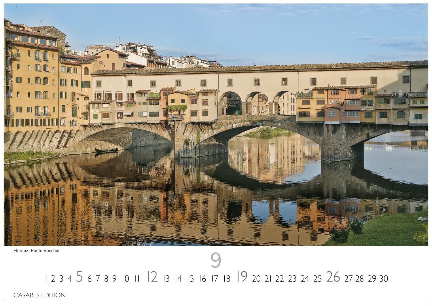 Beispielinhalt (Bild) Toskana Kalender 2027 - Wandkalender | Fotokalender Italien 35x50cm - mit malerischen Fotos der Toskana, Italien