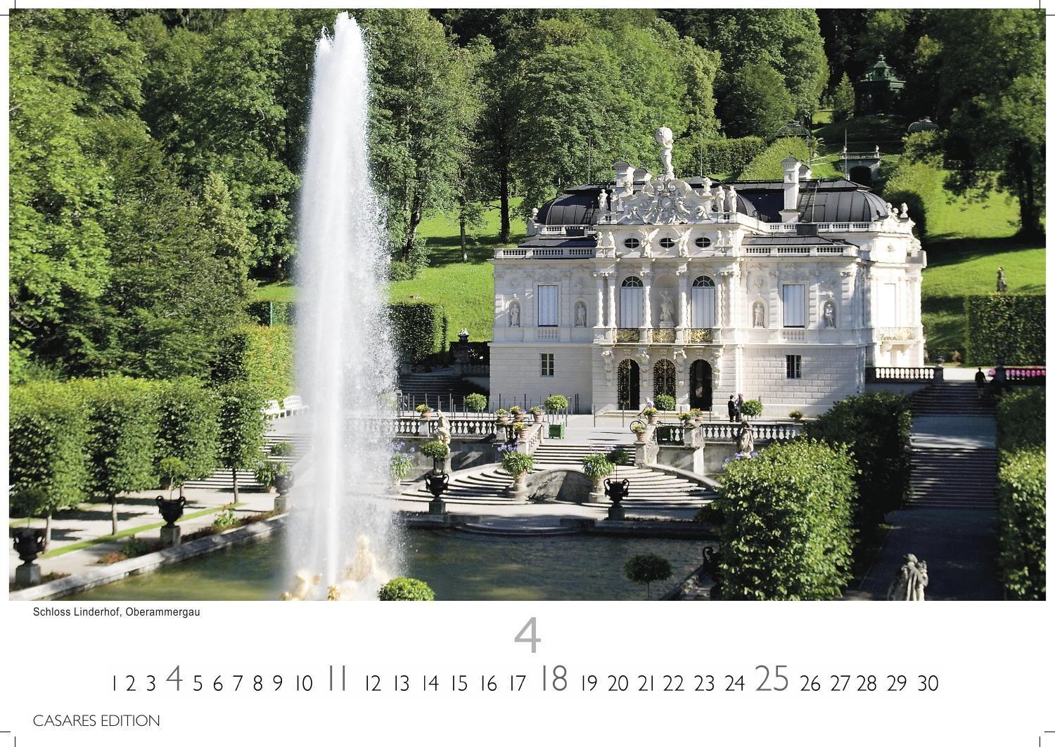 Beispielinhalt (Bild) Oberbayern Kalender 2027 - Wandkalender | Fotokalender Deutschland 50x35cm - faszinierende Natur, Berge & Brauchtum, Alpenkalender