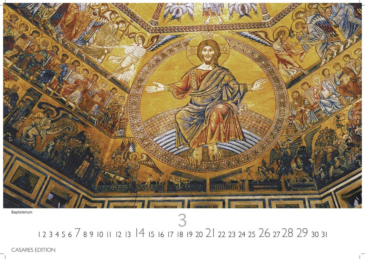 Beispielinhalt (Bild) Florenz Kalender 2027 - Wandkalender | Fotokalender Italien 24x35 cm - Toskana Flair für ihr Zuhause