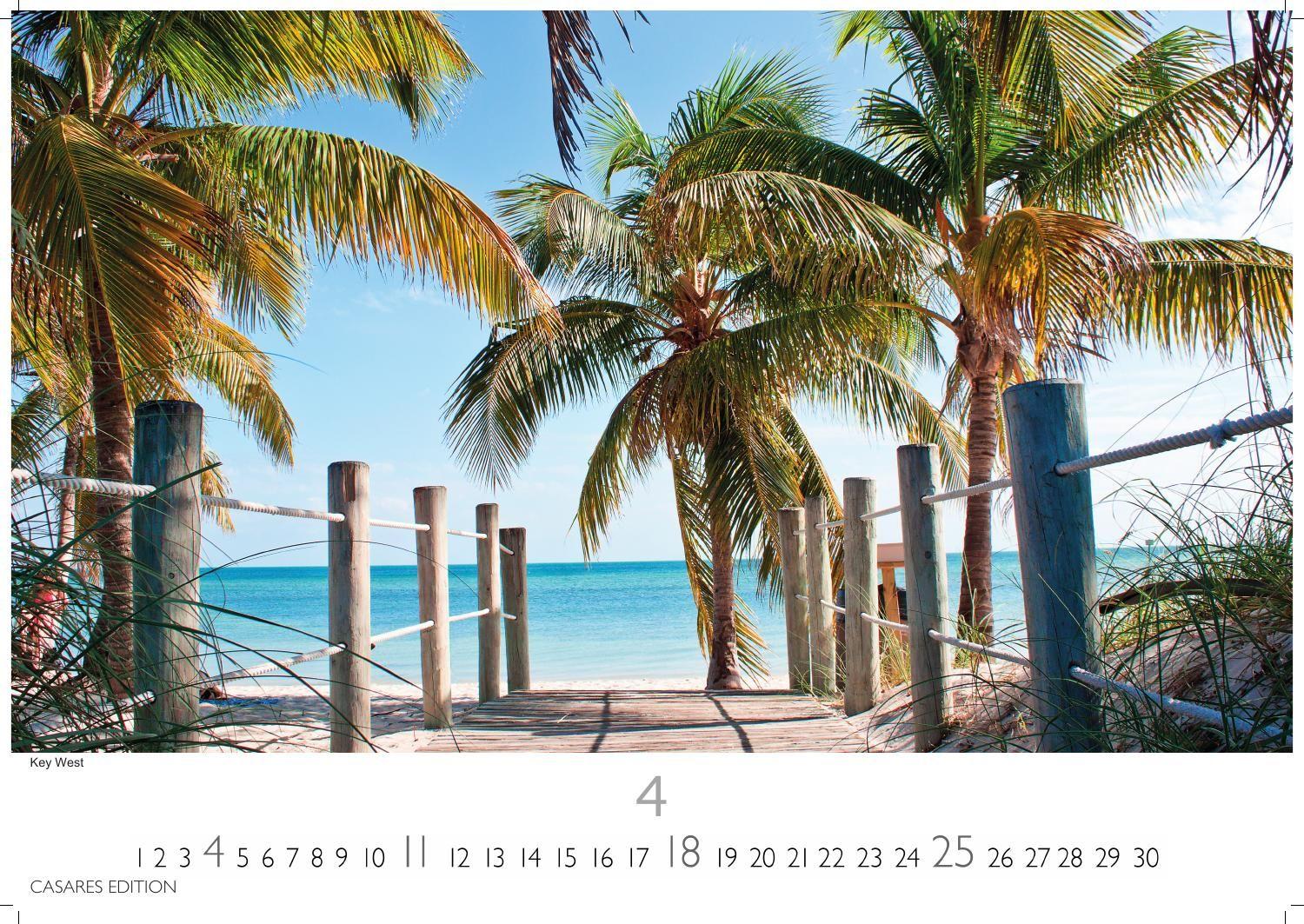 Beispielinhalt (Bild) Florida Kalender 2027 - Wandkalender | Fotokalender Nordamerika 24x35cm - Sonne, Palmen & Strände: Farbenfrohe Motive aus dem Sunshine State für deine Wanddeko