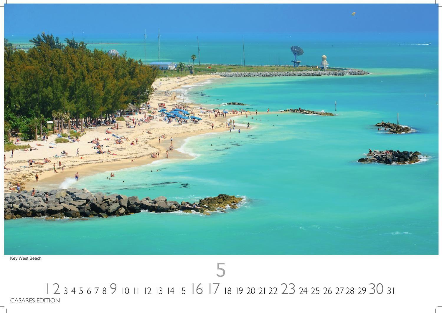 Beispielinhalt (Bild) Florida Kalender 2027 - Wandkalender | Fotokalender Nordamerika 24x35cm - Sonne, Palmen & Strände: Farbenfrohe Motive aus dem Sunshine State für deine Wanddeko