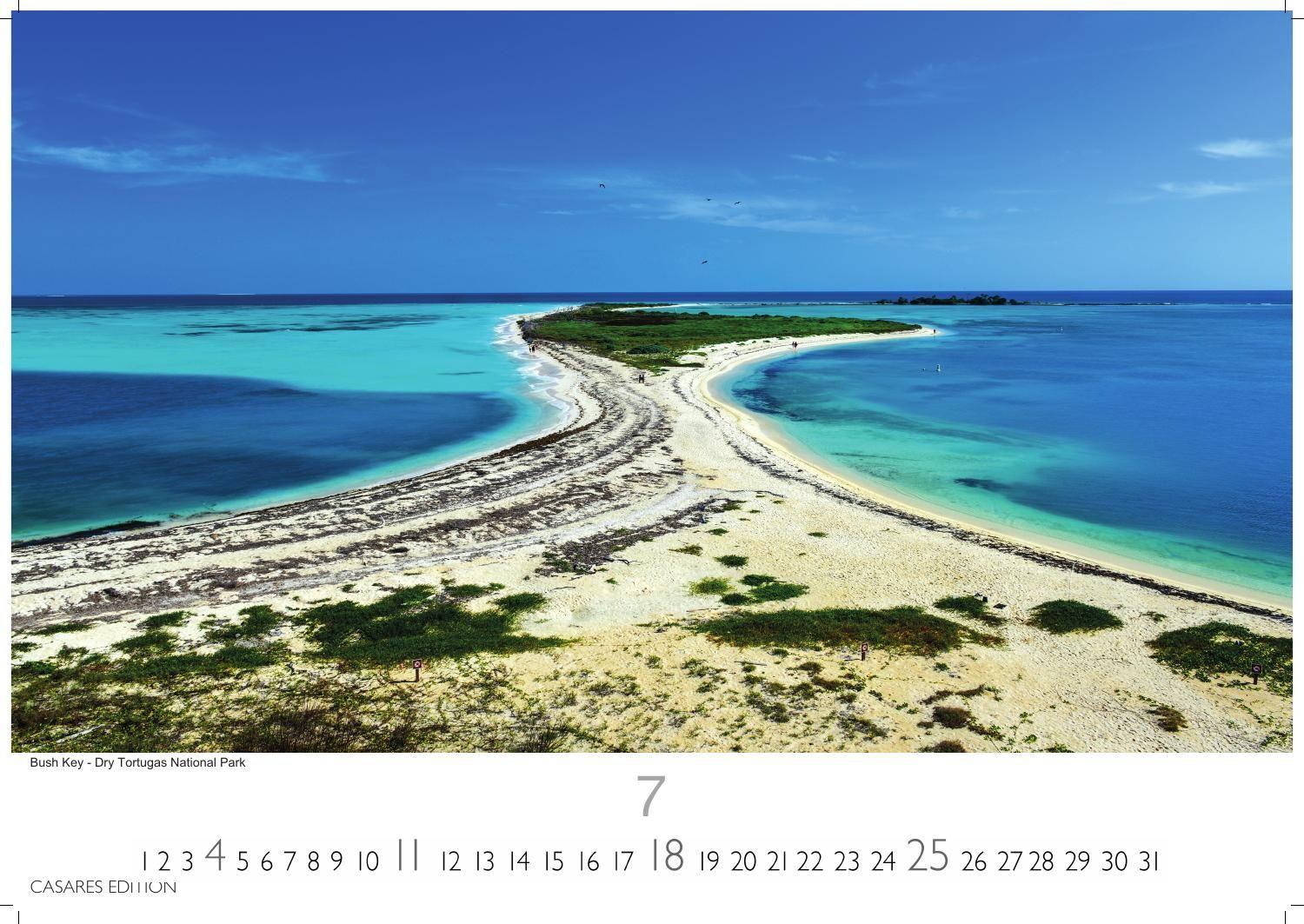 Beispielinhalt (Bild) Florida Kalender 2027 - Wandkalender | Fotokalender Nordamerika 24x35cm - Sonne, Palmen & Strände: Farbenfrohe Motive aus dem Sunshine State für deine Wanddeko