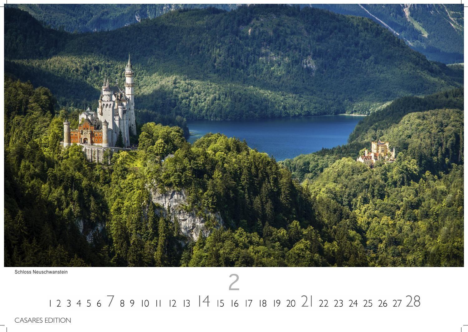 Beispielinhalt (Bild) Oberbayern Kalender 2027 - Wandkalender | Fotokalender Deutschland |Alpenkalender |24x35cm - faszinierende Natur, Berge & Brauchtum