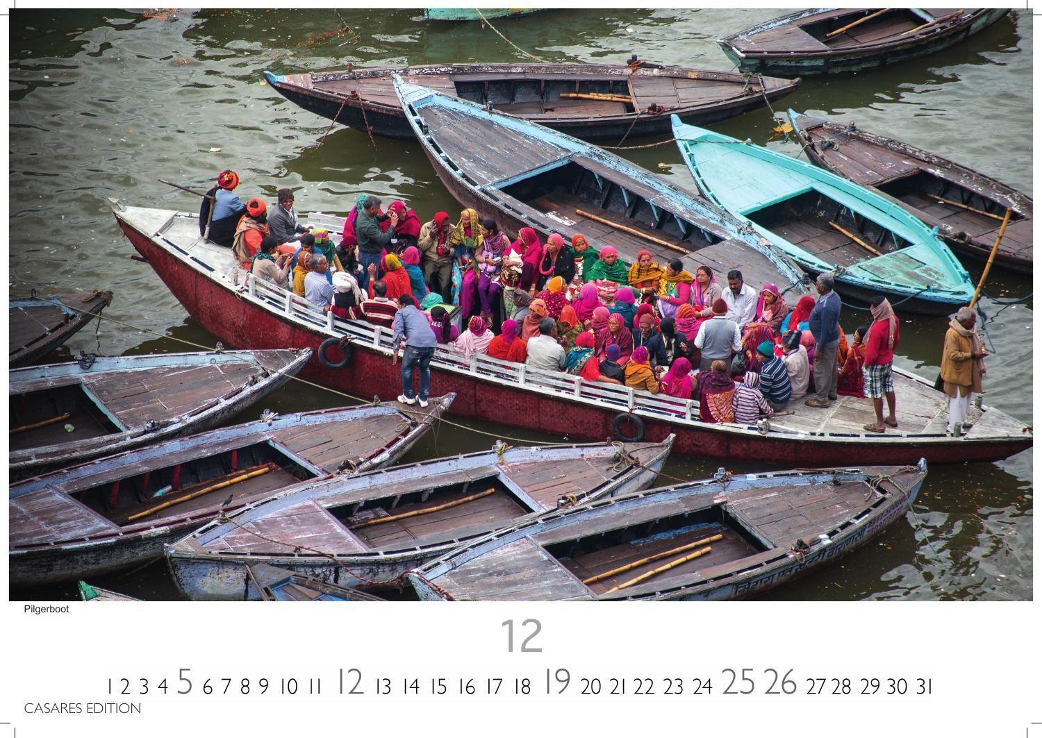 Beispielinhalt (Bild) Indien Kalender 2027 - Wandkalender | Fotokalender Asien 35x50cm Grosses Format - Entdecken Sie die vielfältige Kultur Indiens in 12 faszinierenden Fotos