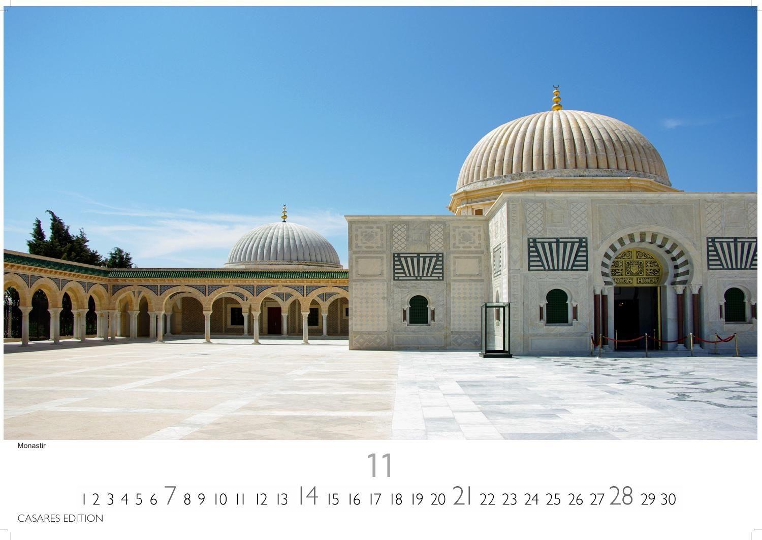Beispielinhalt (Bild) Tunesien Kalender 2027 - Wandkalender | Fotokalender Afrika 24x35 cm: Hochwertige Fotos, die die Kultur, Landschaften und Sehenswürdigkeiten Tunesiens zeigen.