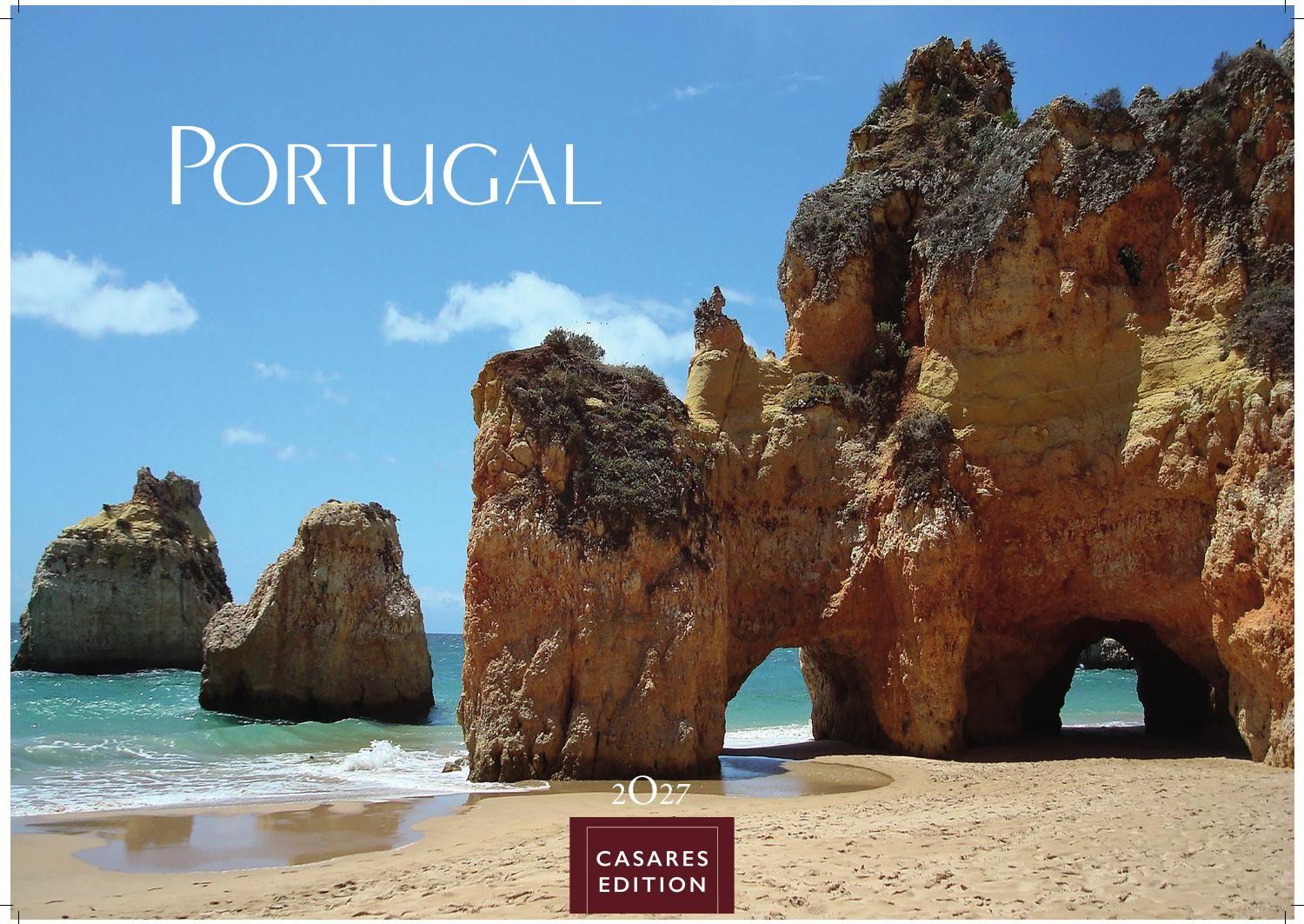Vorderes Coverbild Portugal Kalender 2027 - Wandkalender | Fotokalender Portugal 24x35cm - . mit wunderschönen Portugal-Fotografien, ideal für Fans, Reisende und Portugal-Liebhaber