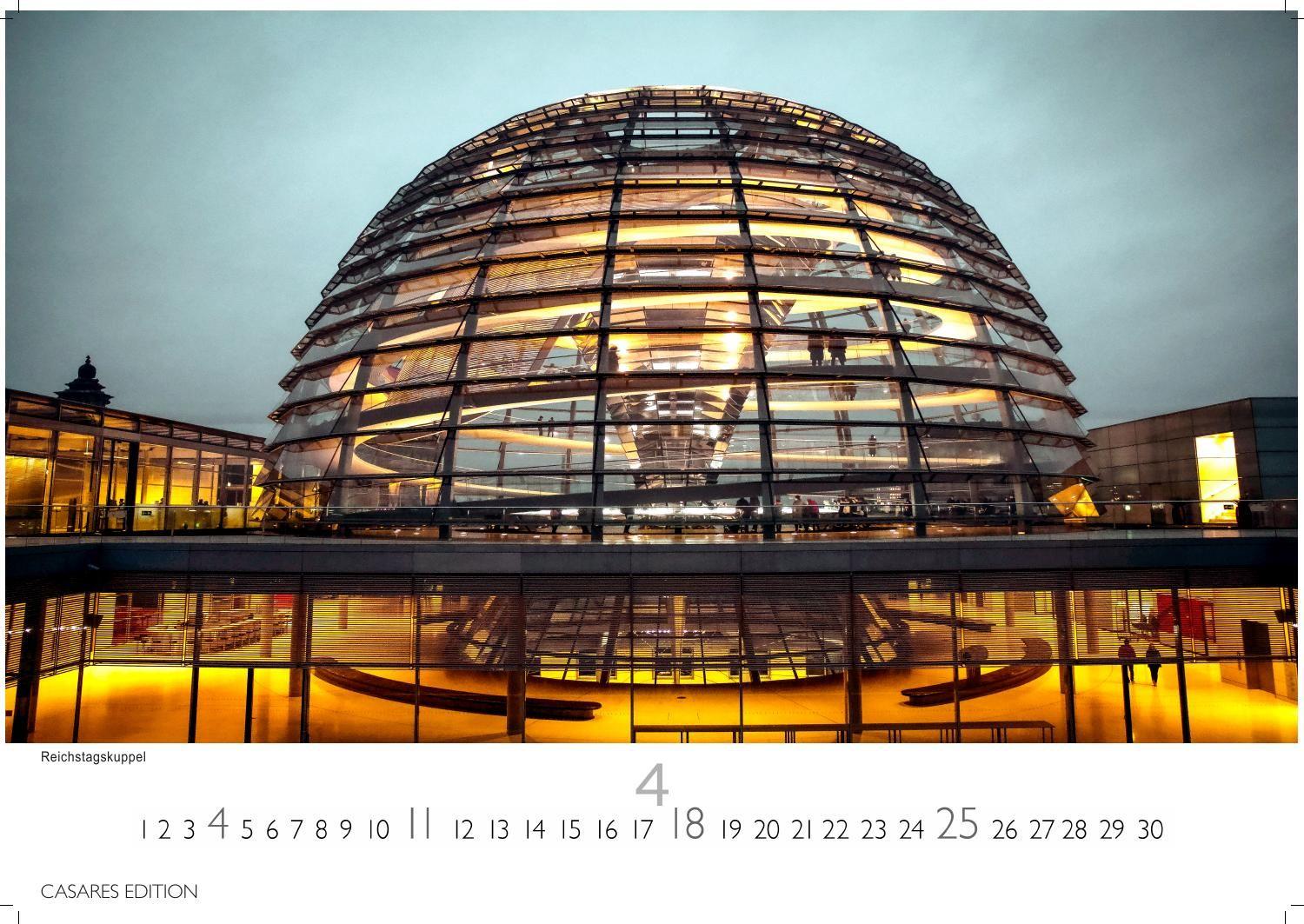 Beispielinhalt (Bild) Berlin Kalender 2027 - Wandkalender | Fotokalender Deutschland 24x35cm - in 12 stimmungsvollen Aufnahmen zwischen Kultur, Architektur und Hauptstadtflair