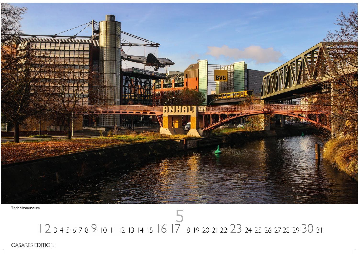 Beispielinhalt (Bild) Berlin Kalender 2027 - Wandkalender | Fotokalender Deutschland 24x35cm - in 12 stimmungsvollen Aufnahmen zwischen Kultur, Architektur und Hauptstadtflair