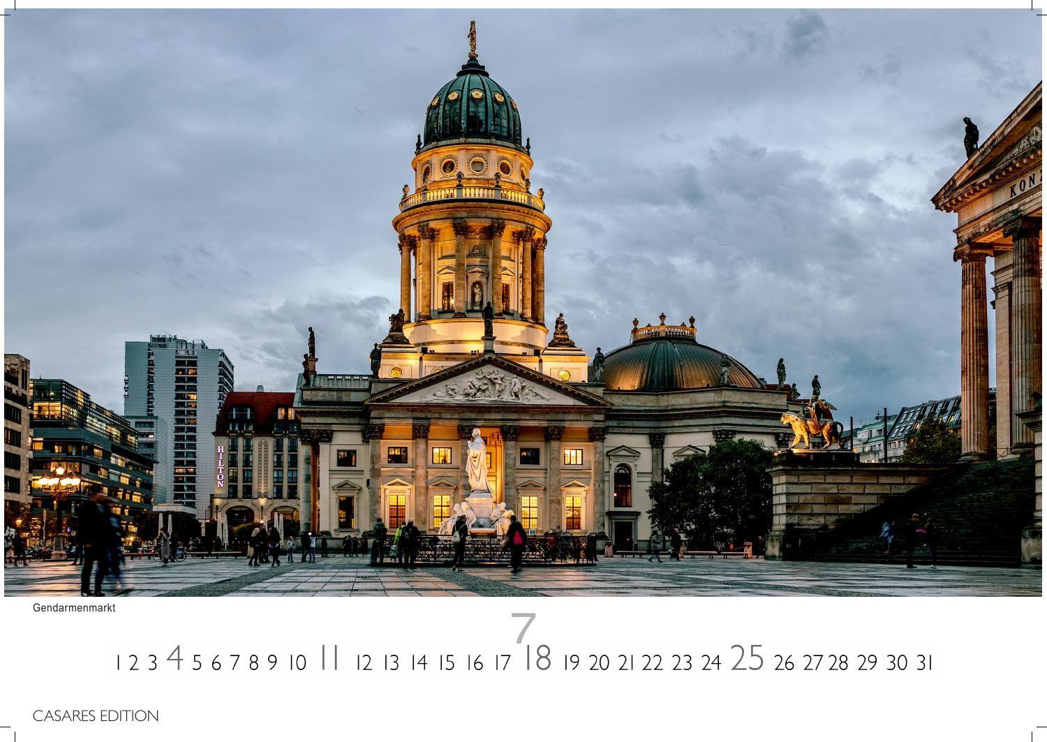 Beispielinhalt (Bild) Berlin Kalender 2027 - Wandkalender | Fotokalender Deutschland 24x35cm - in 12 stimmungsvollen Aufnahmen zwischen Kultur, Architektur und Hauptstadtflair