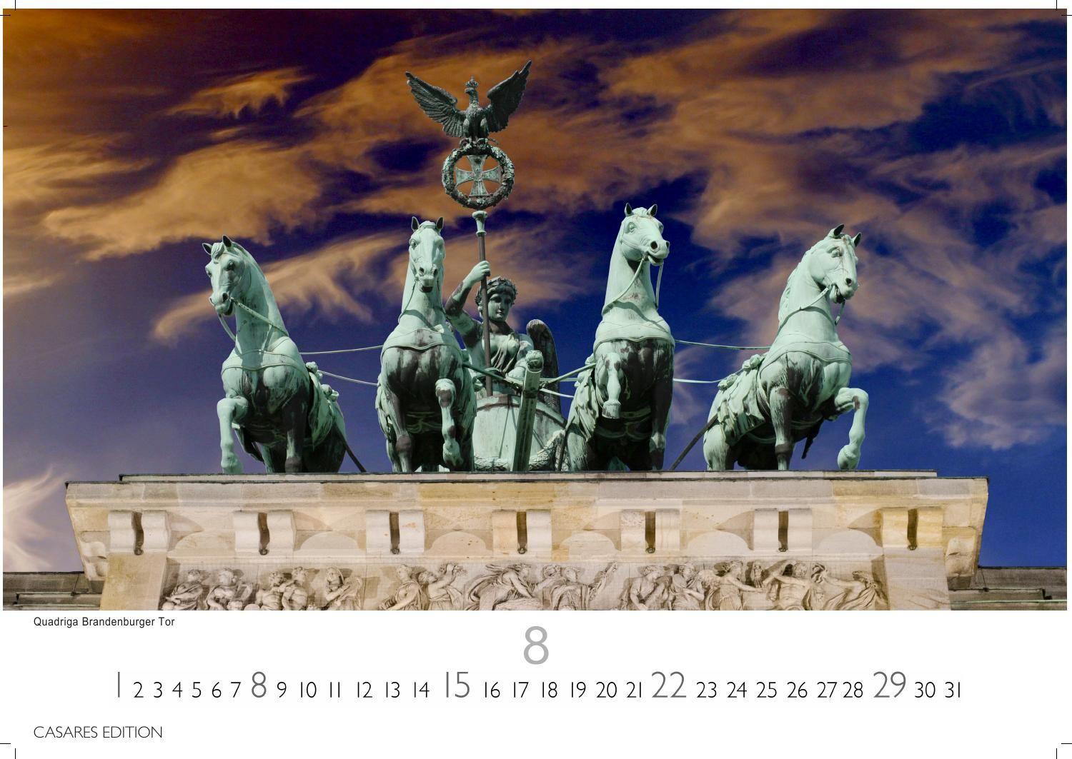 Beispielinhalt (Bild) Berlin Kalender 2027 - Wandkalender | Fotokalender Deutschland 24x35cm - in 12 stimmungsvollen Aufnahmen zwischen Kultur, Architektur und Hauptstadtflair