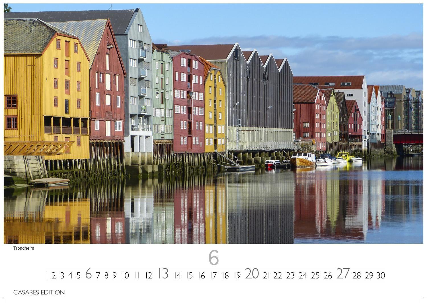 Beispielinhalt (Bild) Norwegen Kalender 2027 - Wandkalender | Fotokalender Nordeuropa 35x50cm Grosses Format - Mit 12 atemberaubenden Norwegen-Fotografien, die die Schönheit der norwegischen Natur festhalten