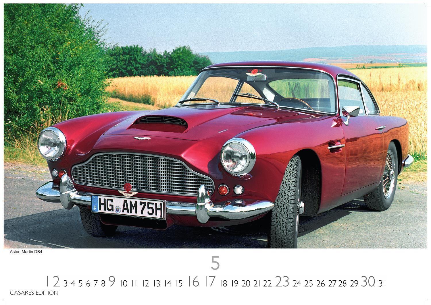 Beispielinhalt (Bild) British Classic Cars Kalender 2027 - Wandkalender | Fotokalender Englische Oldtimer 24x35cm - Eleganz der Britischen Oldtimer