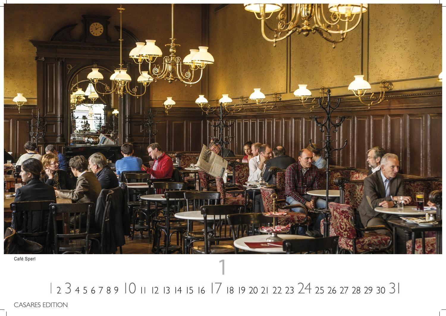 Beispielinhalt (Bild) Wien Kalender 2027 - Wandkalender | Fotokalender | Österreich Kalender | Alpenländer 50x35cm Grosses Format - Beeindruckende Bilder von Wien's schönsten Sehenswürdigkeiten