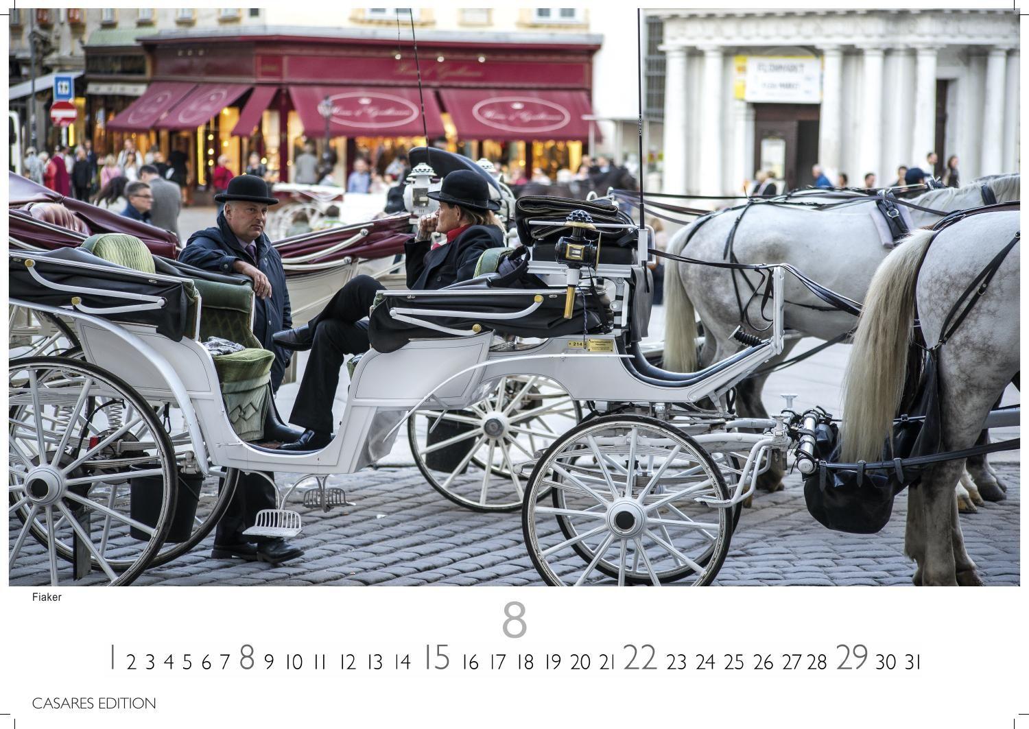 Beispielinhalt (Bild) Wien Kalender 2027 - Wandkalender | Fotokalender | Österreich Kalender | Alpenländer 50x35cm Grosses Format - Beeindruckende Bilder von Wien's schönsten Sehenswürdigkeiten