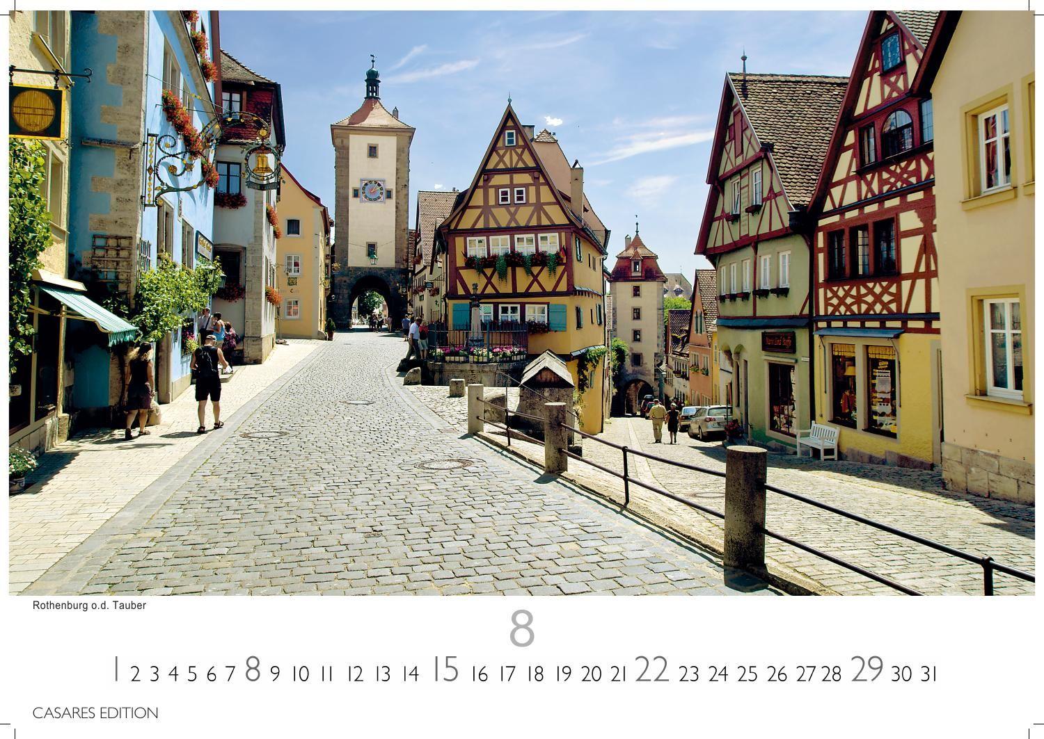 Beispielinhalt (Bild) Franken Kalender 2027 - Wandkalender | Fotokalender Deutschland 24x35cm - faszinierende Landschaften, historische Orte und Natur