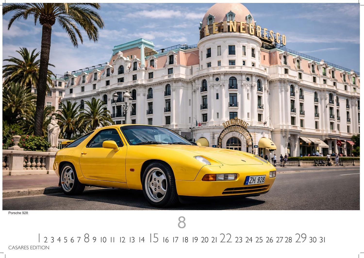 Beispielinhalt (Bild) Porsche Classic Cars Kalender 2027 - Wandkalender | Fotokalender Oldtimer 24x35cm - Porsche Oldtimer - Zeitloser klassischer Luxus.