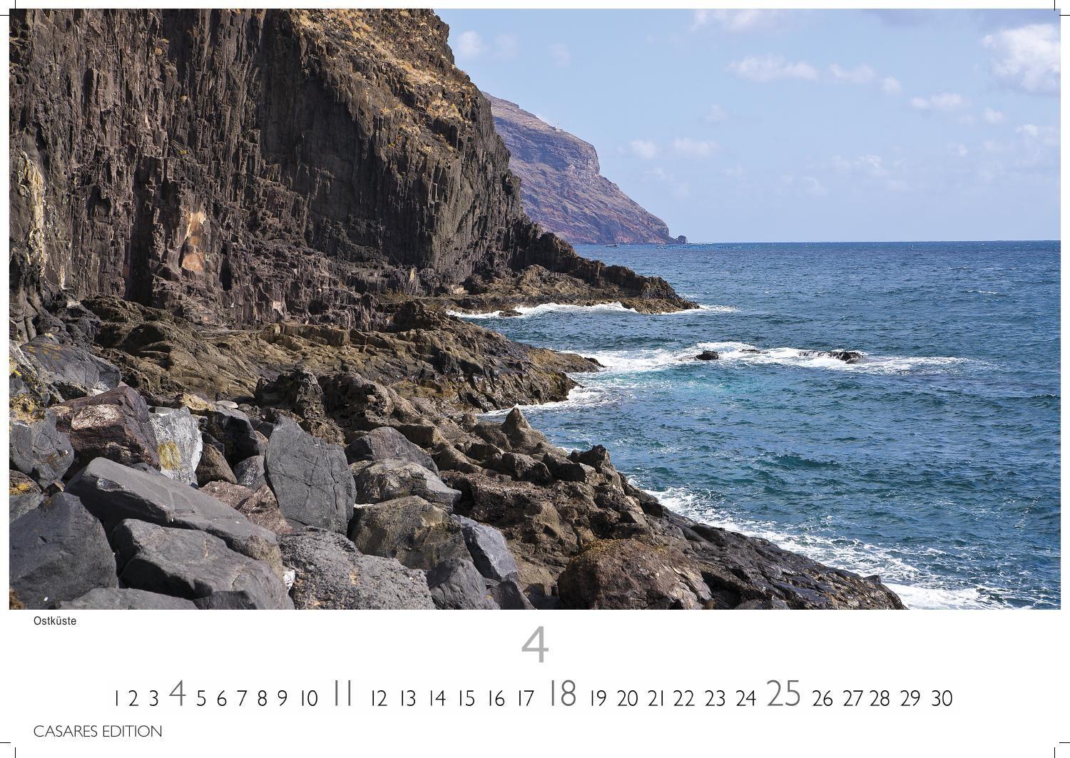 Beispielinhalt (Bild) Teneriffa Kalender 2027 - Wandkalender | Fotokalender Spanien 35x50cm - . mit atemberaubenden Fotos von Teneriffa, Natur, Stränden & Sehenswürdigkeiten | Perfekt für Fans der Kanarischen Insel.