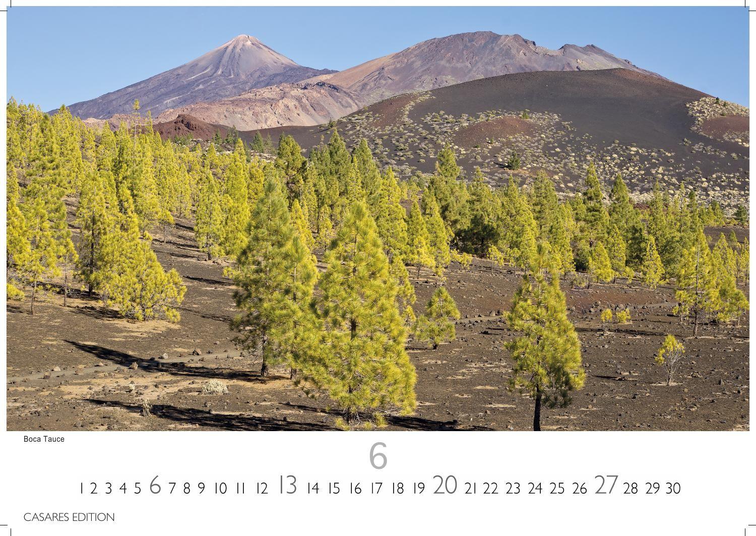 Beispielinhalt (Bild) Teneriffa Kalender 2027 - Wandkalender | Fotokalender Spanien 35x50cm - . mit atemberaubenden Fotos von Teneriffa, Natur, Stränden & Sehenswürdigkeiten | Perfekt für Fans der Kanarischen Insel.