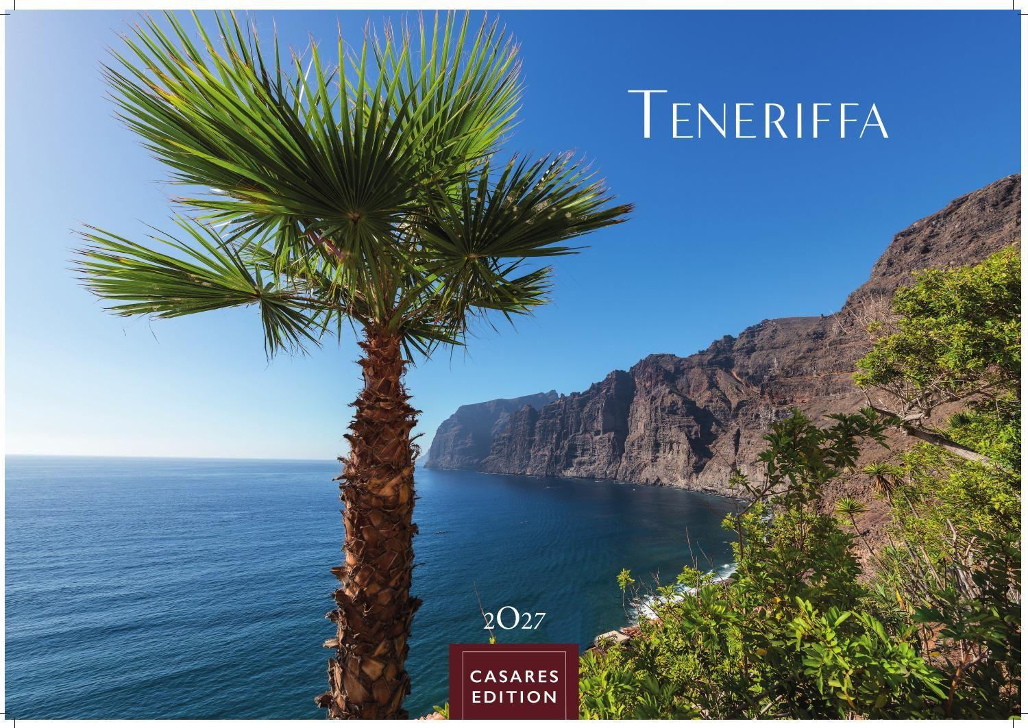 Vorderes Coverbild Teneriffa Kalender 2027 - Wandkalender | Fotokalender Spanien 35x50cm - . mit atemberaubenden Fotos von Teneriffa, Natur, Stränden & Sehenswürdigkeiten | Perfekt für Fans der Kanarischen Insel.